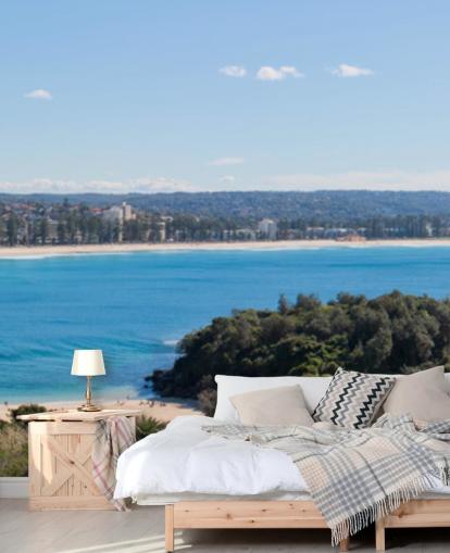 Manly Beach Australia - Panoramisch behang