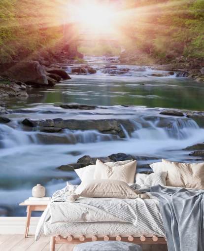 Mountain River Wallpaper