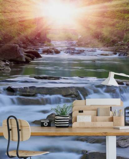 Papel de parede Mountain River