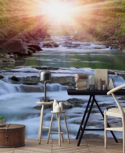 Mountain River Wallpaper