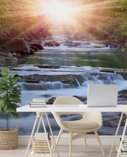 Mountain River Wallpaper