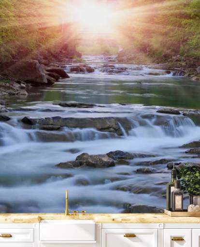 Papel de parede Mountain River