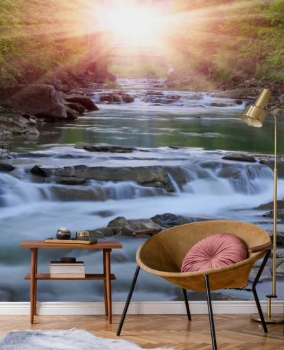 Mountain River Wallpaper