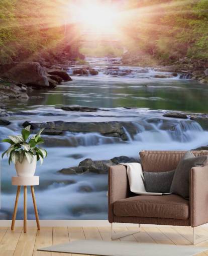 Mountain River Wallpaper