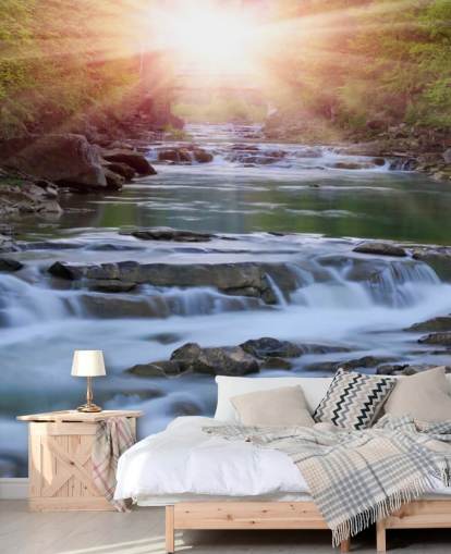 Mountain River Wallpaper