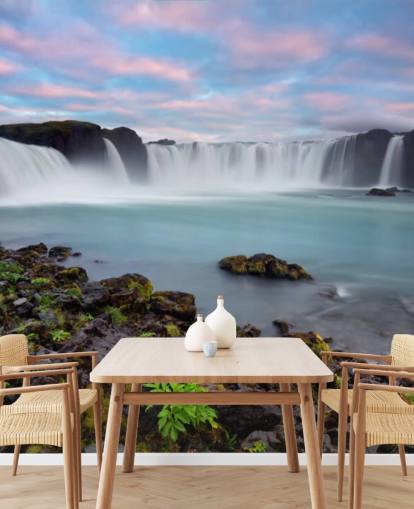 Icelandic Waterfall Wallpaper