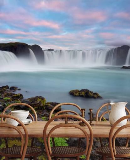 Islandske Foss Bakgrunn