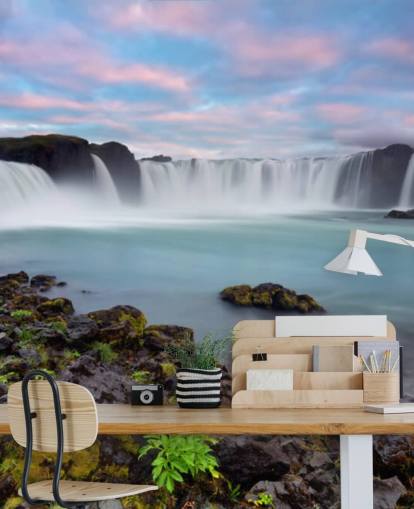 Icelandic Waterfall Wallpaper