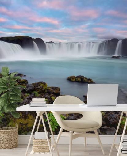 Icelandic Waterfall Wallpaper