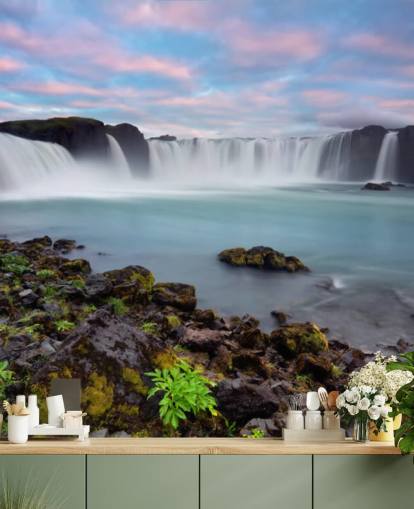 Islandske Foss Bakgrunn