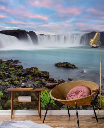 Icelandic Waterfall Wallpaper