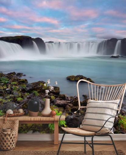 Icelandic Waterfall Wallpaper