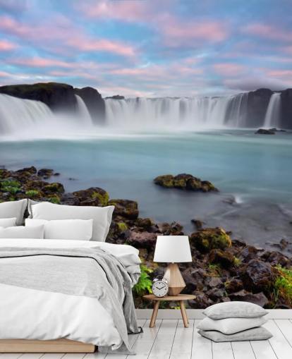 Icelandic Waterfall Wallpaper