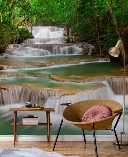 Tropical Waterfall Wall Mural