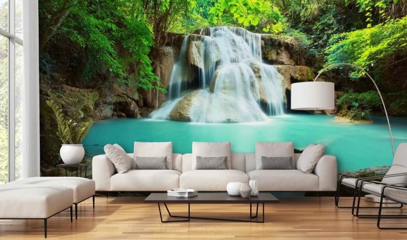 Papier peint et peintures murales en cascade | Wallsauce FR