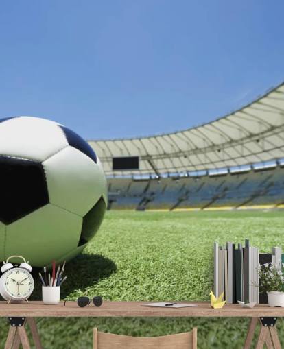 Football Stadium Wall Mural Football Stadium Wall Mural