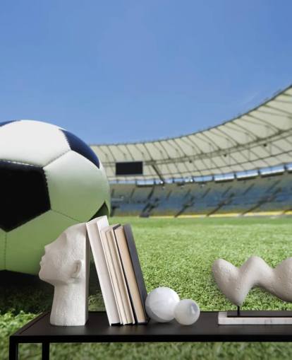 Decorazione murale con stadio di calcio Decorazione murale con stadio di calcio