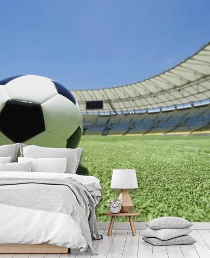 Football Stadium Wall Mural Football Stadium Wall Mural