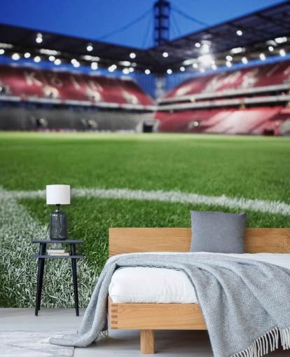 Fondo de pantalla de cerca de hierba en el campo de fútbol