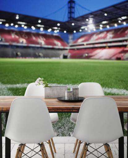 Fondo de pantalla de cerca de hierba en el campo de fútbol Fondo de pantalla de cerca de hierba en el campo de fútbol