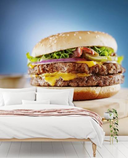 Papel pintado Hamburguesa grande