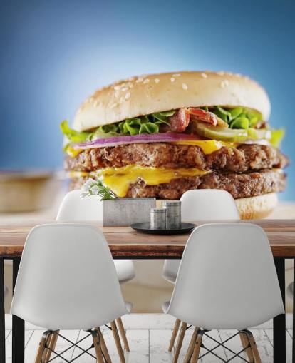 Large Hamburger Wallpaper