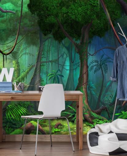 Fantasy Jungle Wallpaper