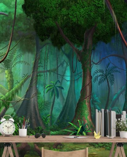 Fantasy Jungle Wallpaper