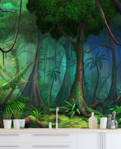 Fantasy Jungle Taustakuva