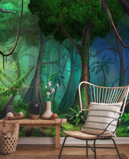 Fantasy Jungle Taustakuva