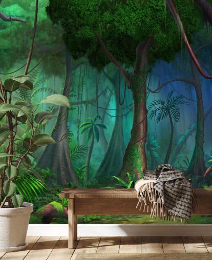 Fantasy Jungle Wallpaper
