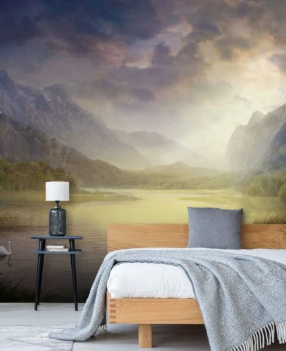 Fantasy Lake behang Fantasy Lake behang