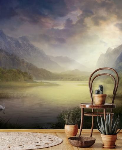 Fantasy Lake Baggrund