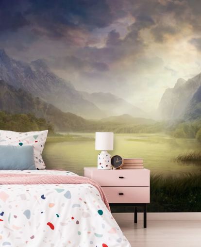 Fantasy Lake Bakgrunn Fantasy Lake Bakgrunn