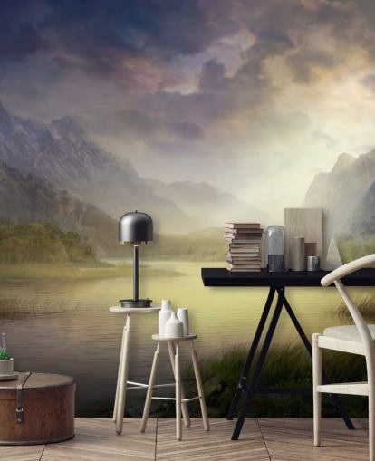 Papier peint Fantasy Lake Papier peint Fantasy Lake