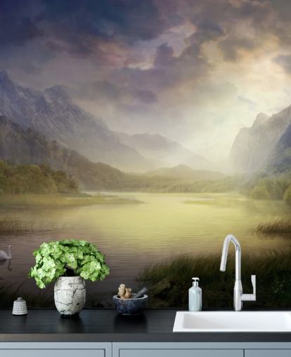 Papel pintado Fantasy Lake