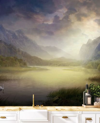 Fantasy Lake Bakgrunn