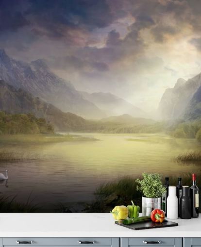 Fantasy Lake Bakgrunn