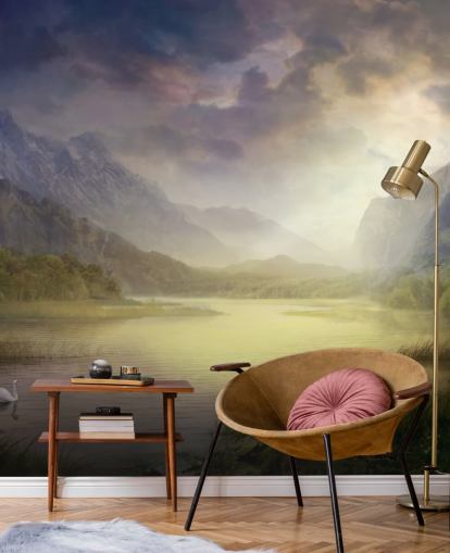 Fantasy Lake behang Fantasy Lake behang