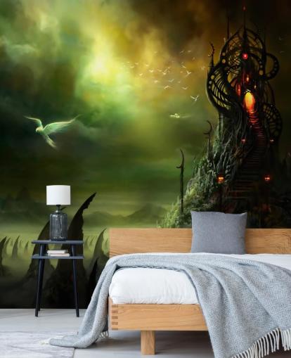 Papel de Parede Evil Tower and Land