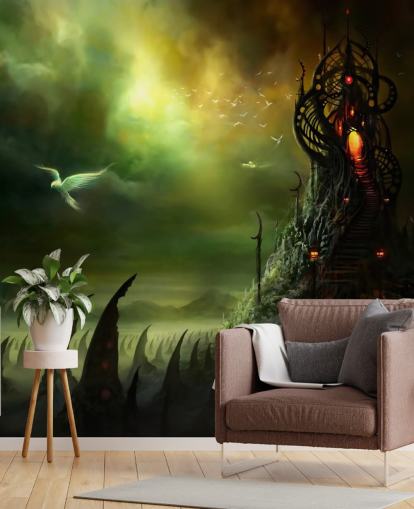 Evil Tower and Land Wallpaper Evil Tower and Land Wallpaper