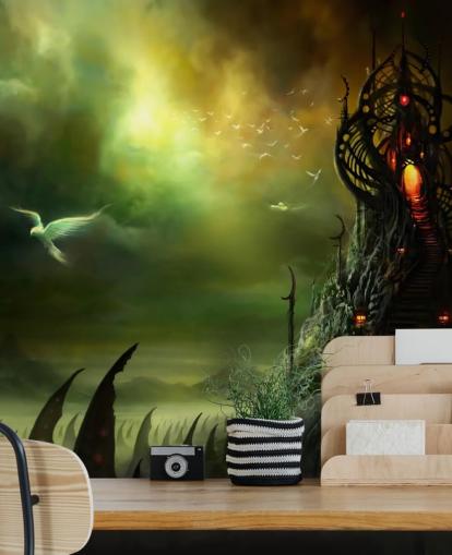 Evil Tower and Land Wallpaper Evil Tower and Land Wallpaper