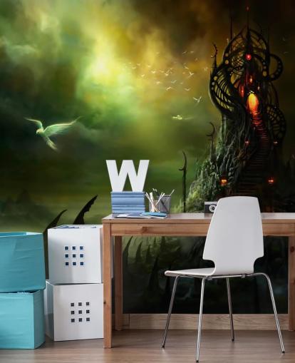 Papel de Parede Evil Tower and Land