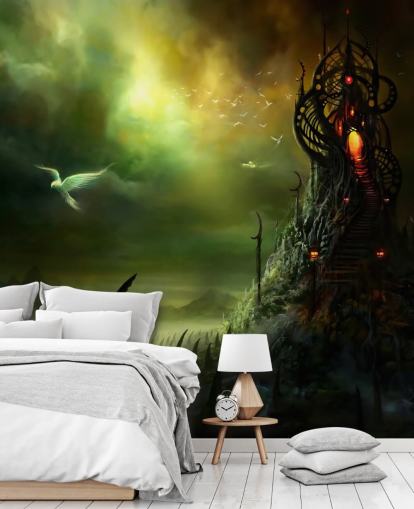 Papel de Parede Evil Tower and Land