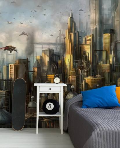 Papier peint Sci Fi City Papier peint Sci Fi City