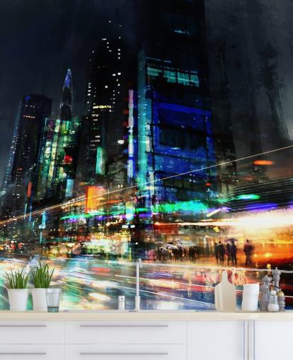 Papier Peint Paysage urbain