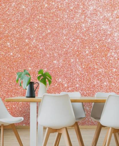 Pretty as a Peach Glitter Mural Pretty as a Peach Glitter Mural