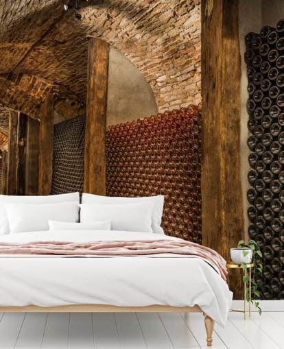 Wine Tunnel 3D Wallpaper