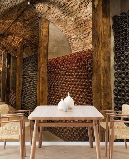 Fondo de pantalla 3D de Wine Tunnel