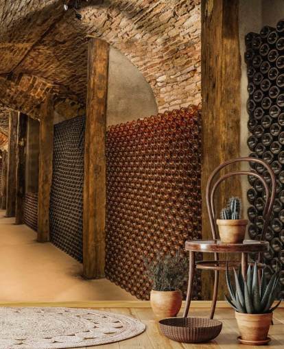 Sfondo 3D Wine Tunnel Sfondo 3D Wine Tunnel